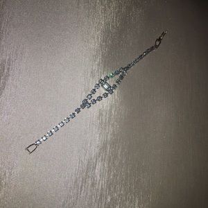 💧BLUE RHINESTONE VINTAGE BRACELET💧